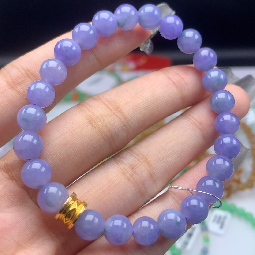 翡翠手链未镶嵌卡