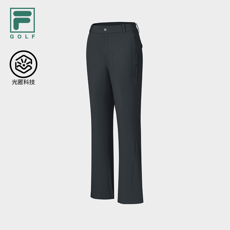 【斐乐正品高尔夫】FILA/斐乐女秋新款运动显瘦微喇长裤A11W535802F