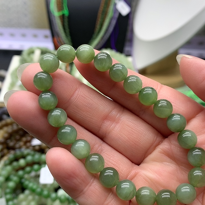 【闪购商品】和田玉手链未镶嵌8