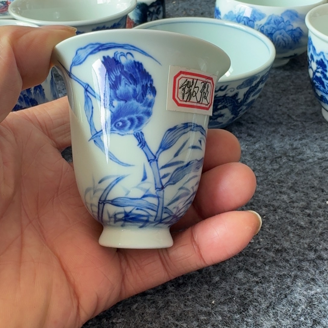现代景德镇陶瓷手绘茶具