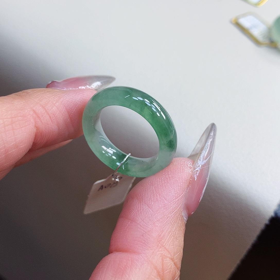 翡翠戒指未镶嵌14号