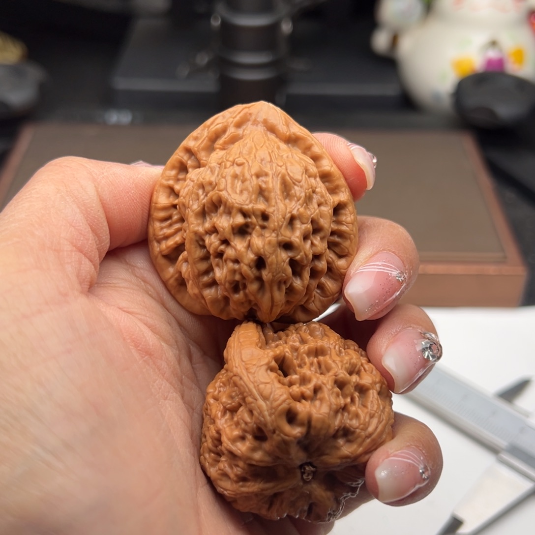 文玩核桃把件金公子42