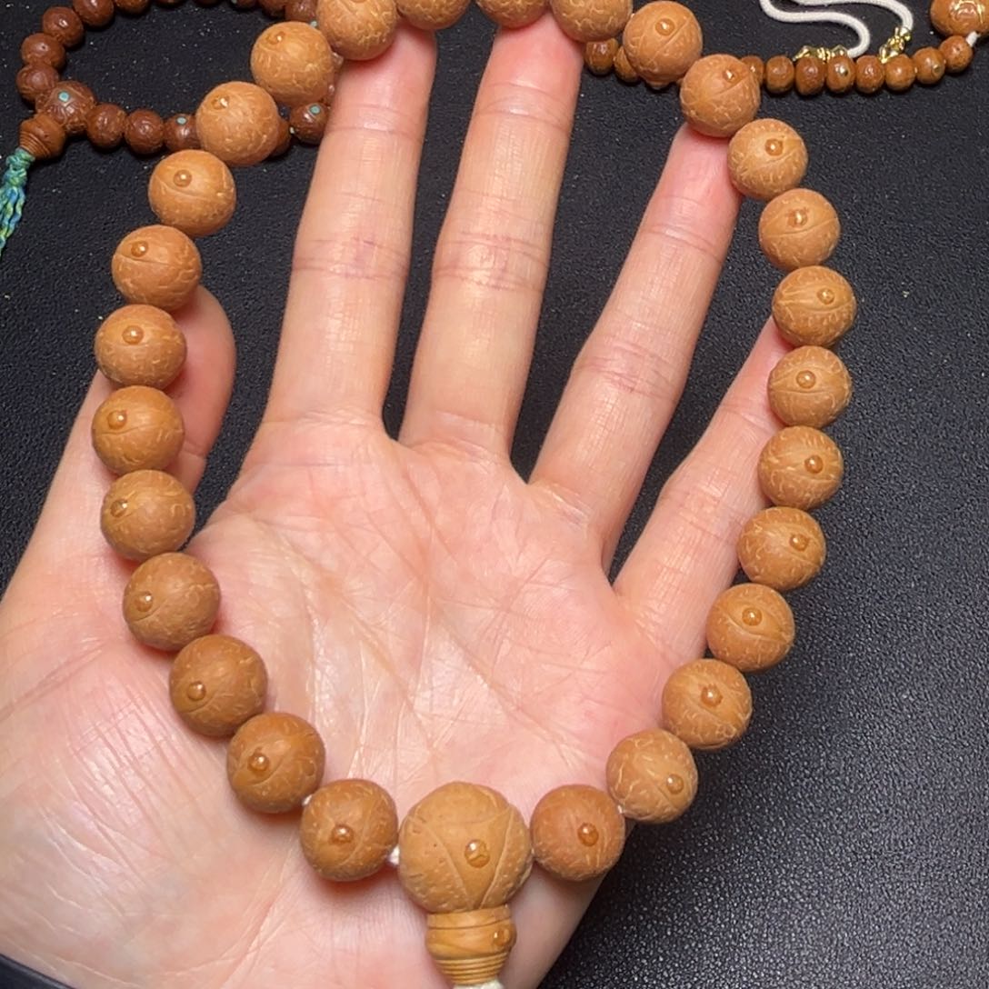 凤眼菩提吊坠数**✨12.5mm27颗精品手持