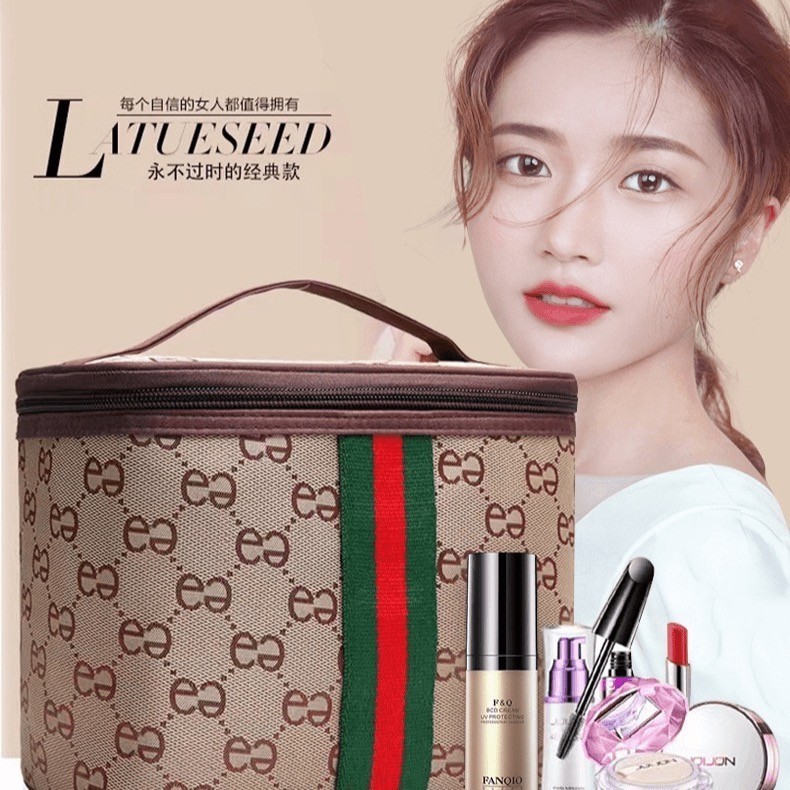 【主播补贴】高货双e大容量洗漱化妆包便携手提多功能收纳防水包