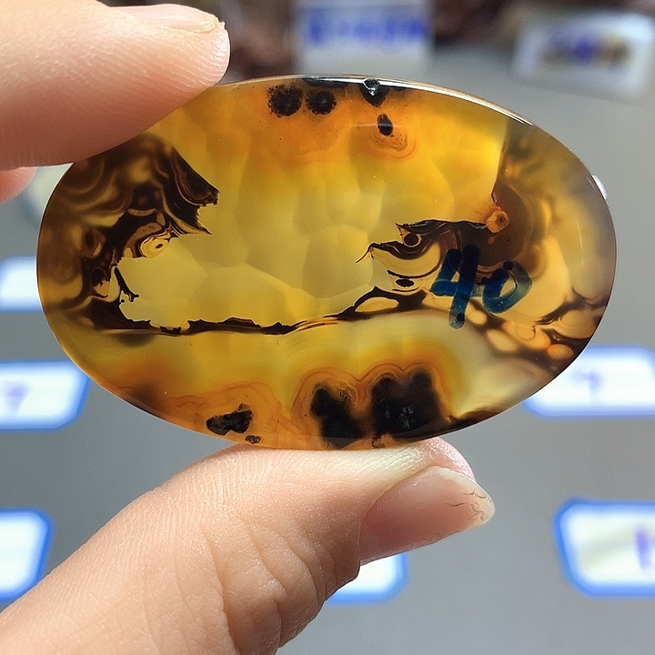 未镶嵌颈饰玛瑙/玉髓清**来