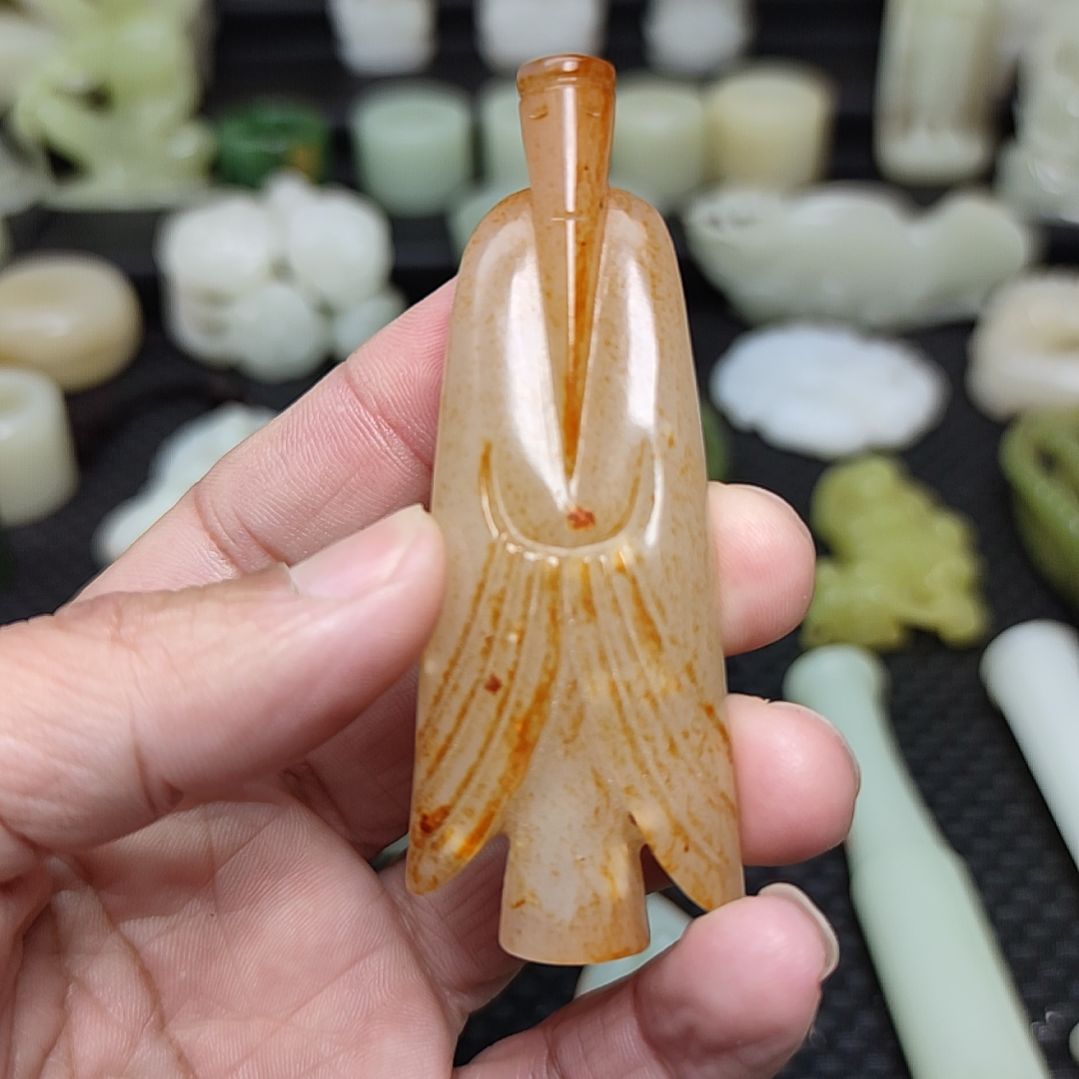 和田玉挂件未镶嵌