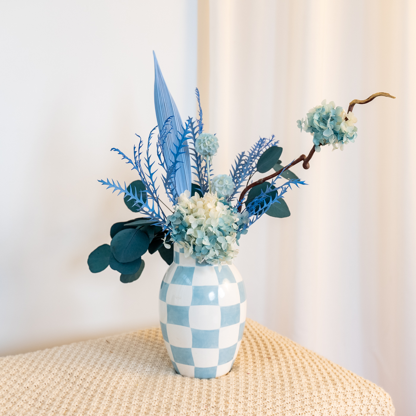 【气泡泡】餐桌斗柜岛台客厅轻奢风永生花装饰摆件百搭