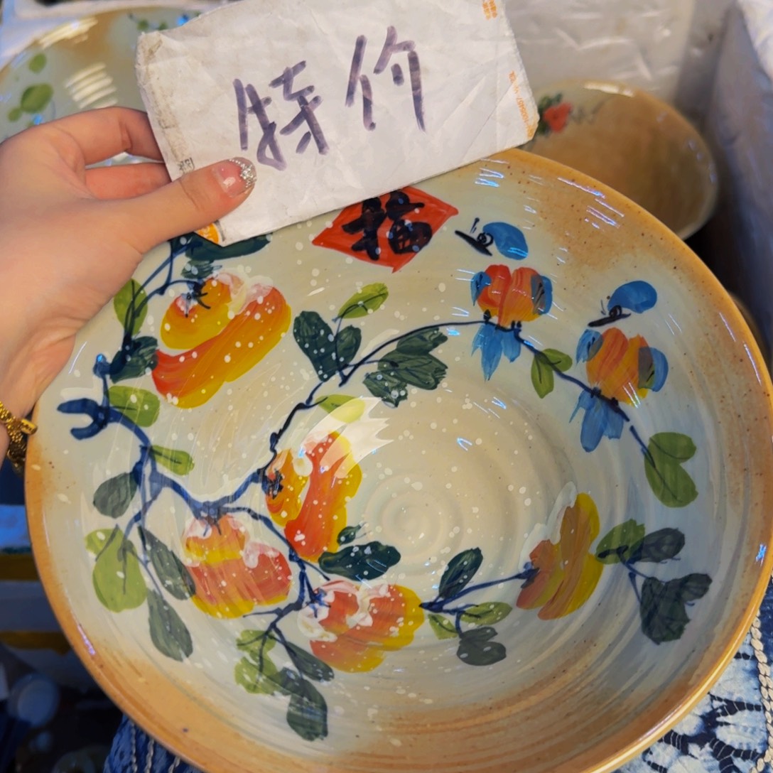 瓷片景德镇陶瓷手工手绘