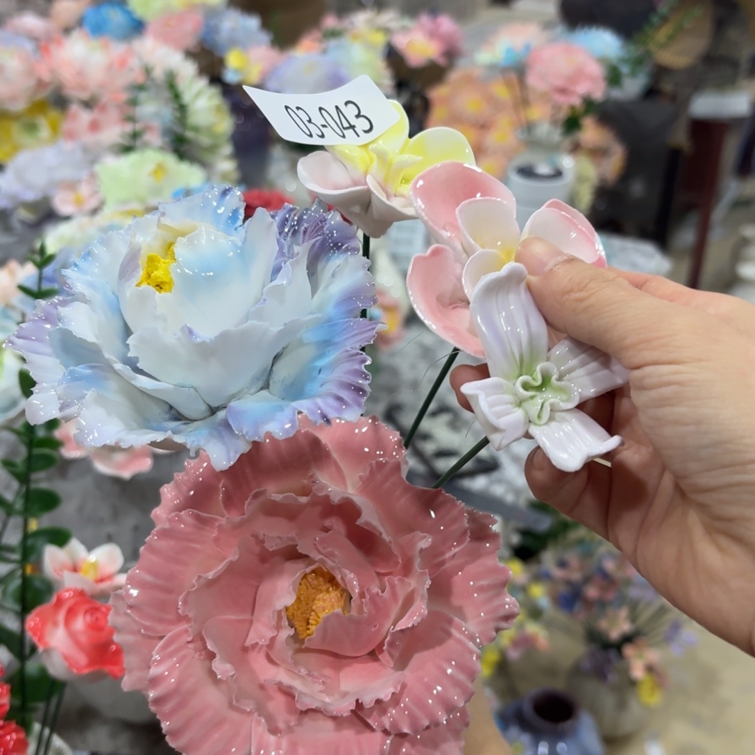 瑕疵343 陶瓷花，满20发货，退款拉黑