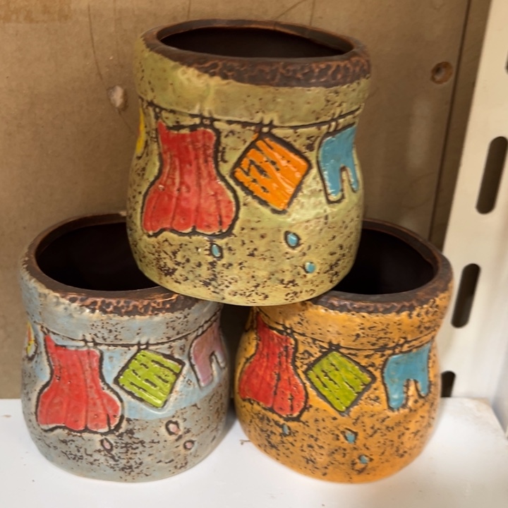 紫砂花盆粗陶材质多肉花盆