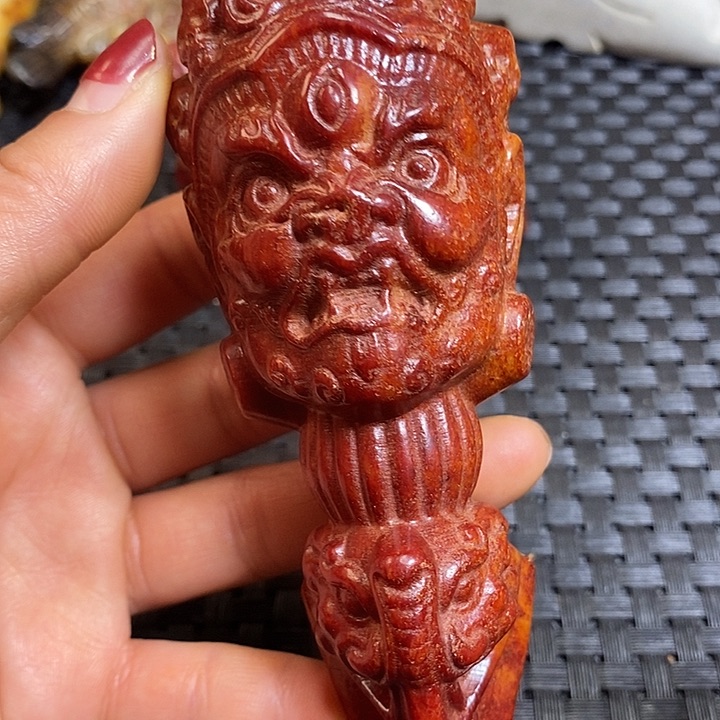 紫金钵盂菩提吊坠