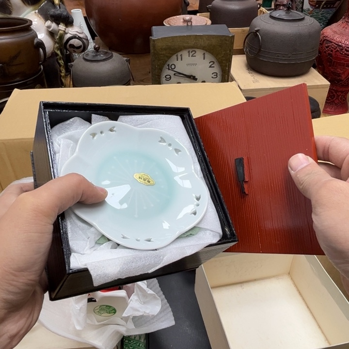 瓷片瓷器摆件工艺品摆件777 