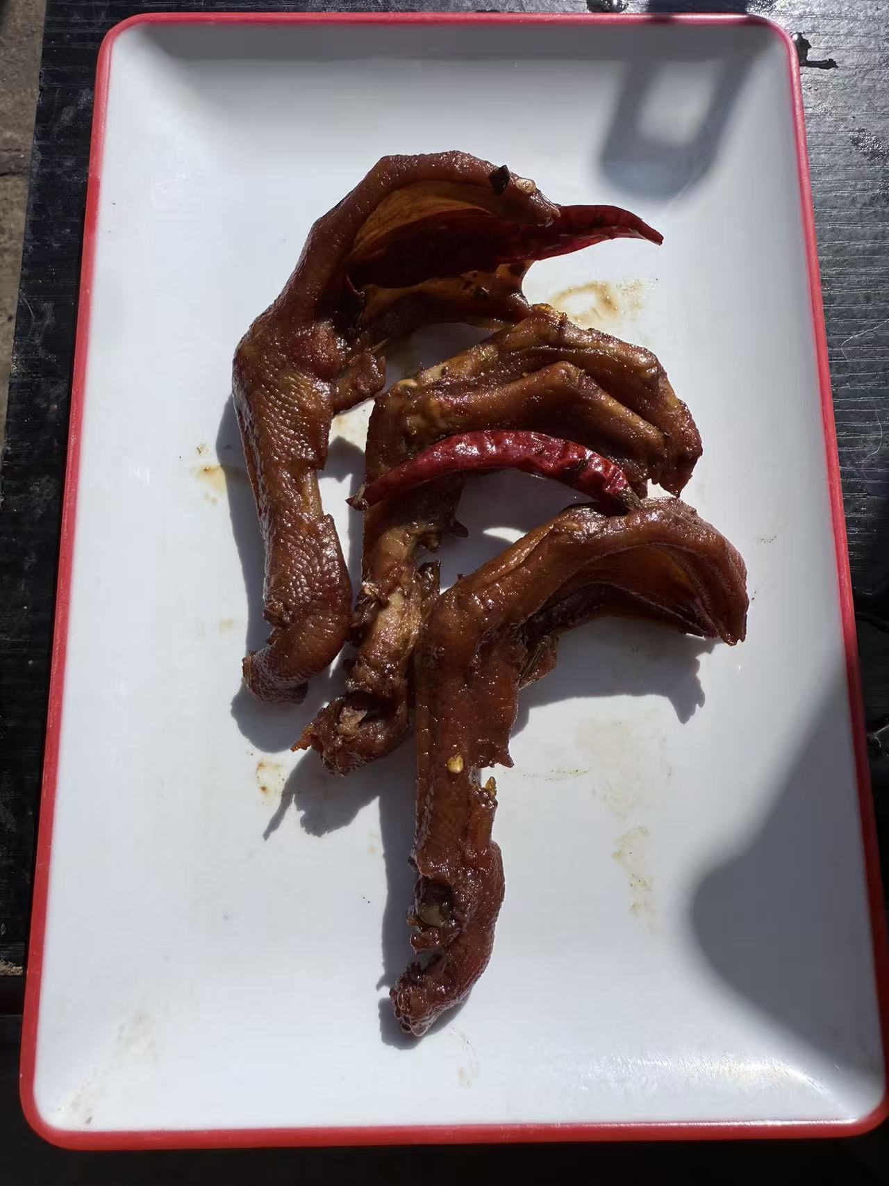 车小贤线下同款卤鸭掌2只/包