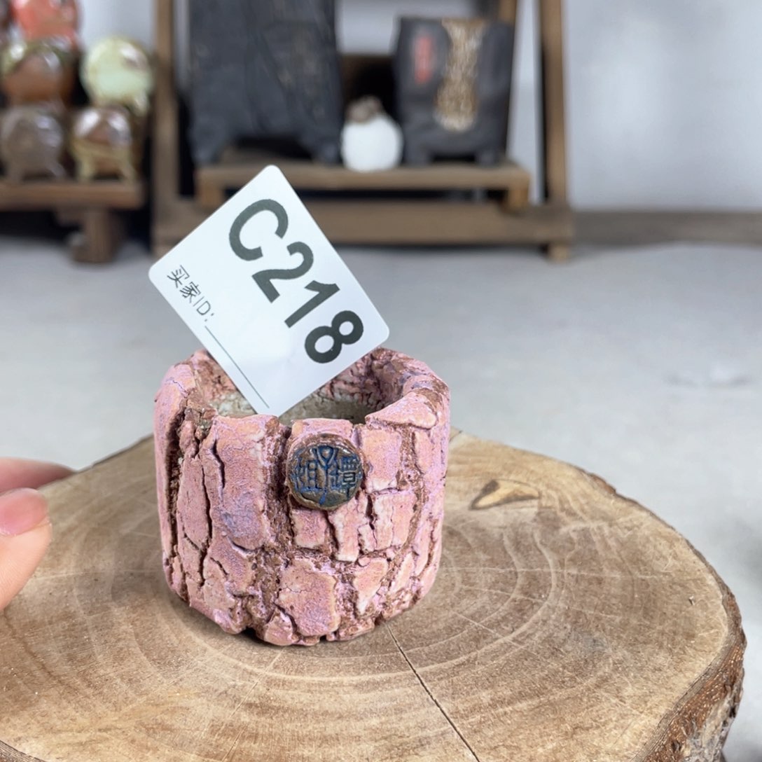 紫砂花盆爆裂拇指 内口3.5