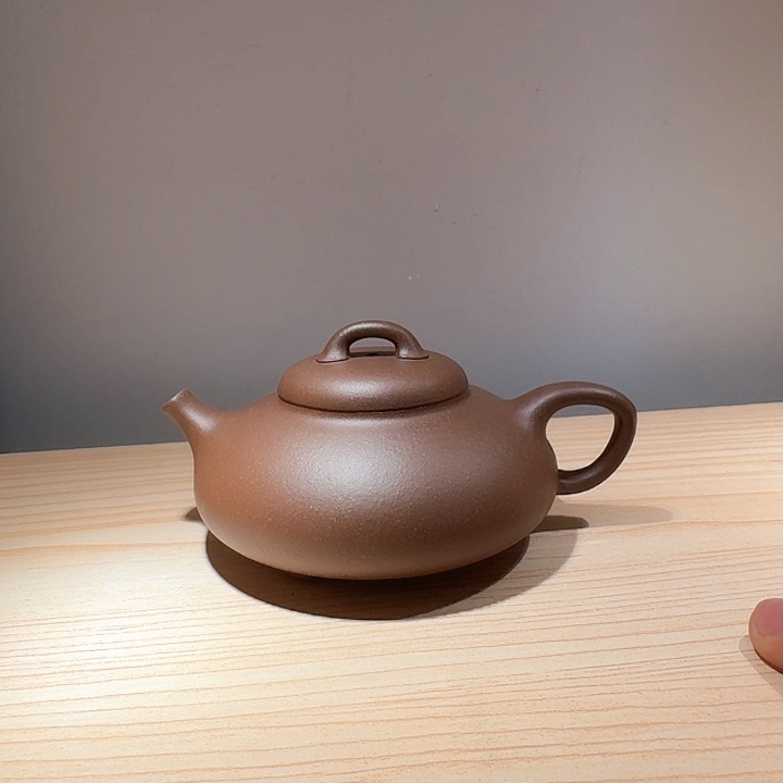 紫砂茶壶鸿*宜兴原矿手工紫砂壶