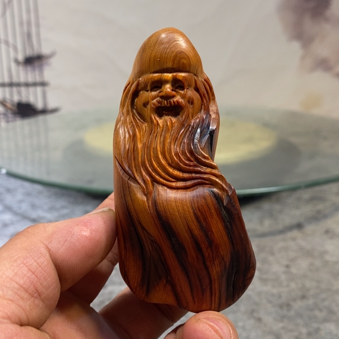 【闪购商品】柏木（崖柏）根雕木雕工艺品摆件家居手把件