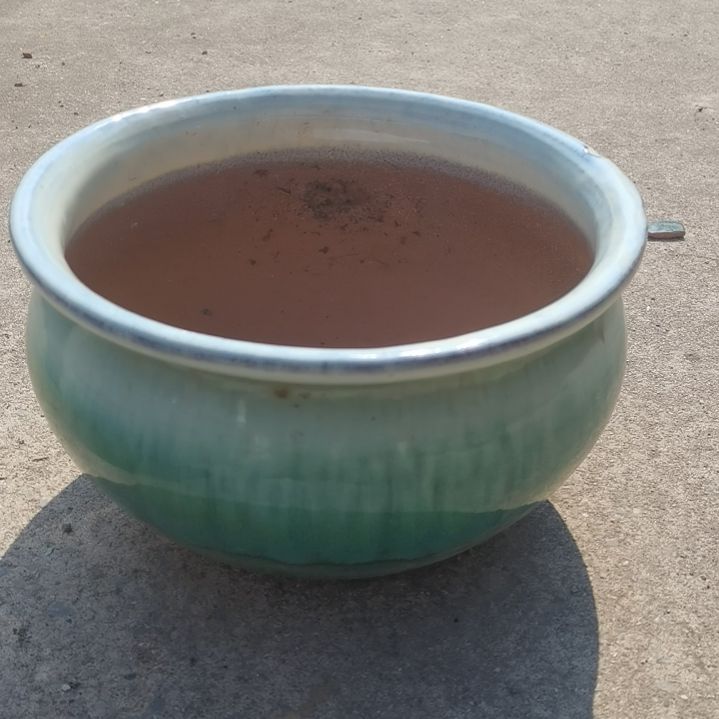 红陶口30高18瑕疵