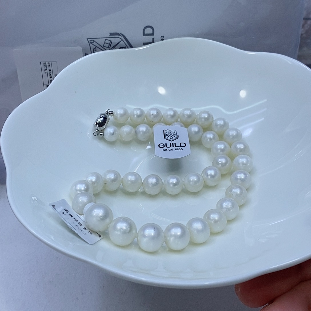 海水珍珠颈饰银S925镶嵌