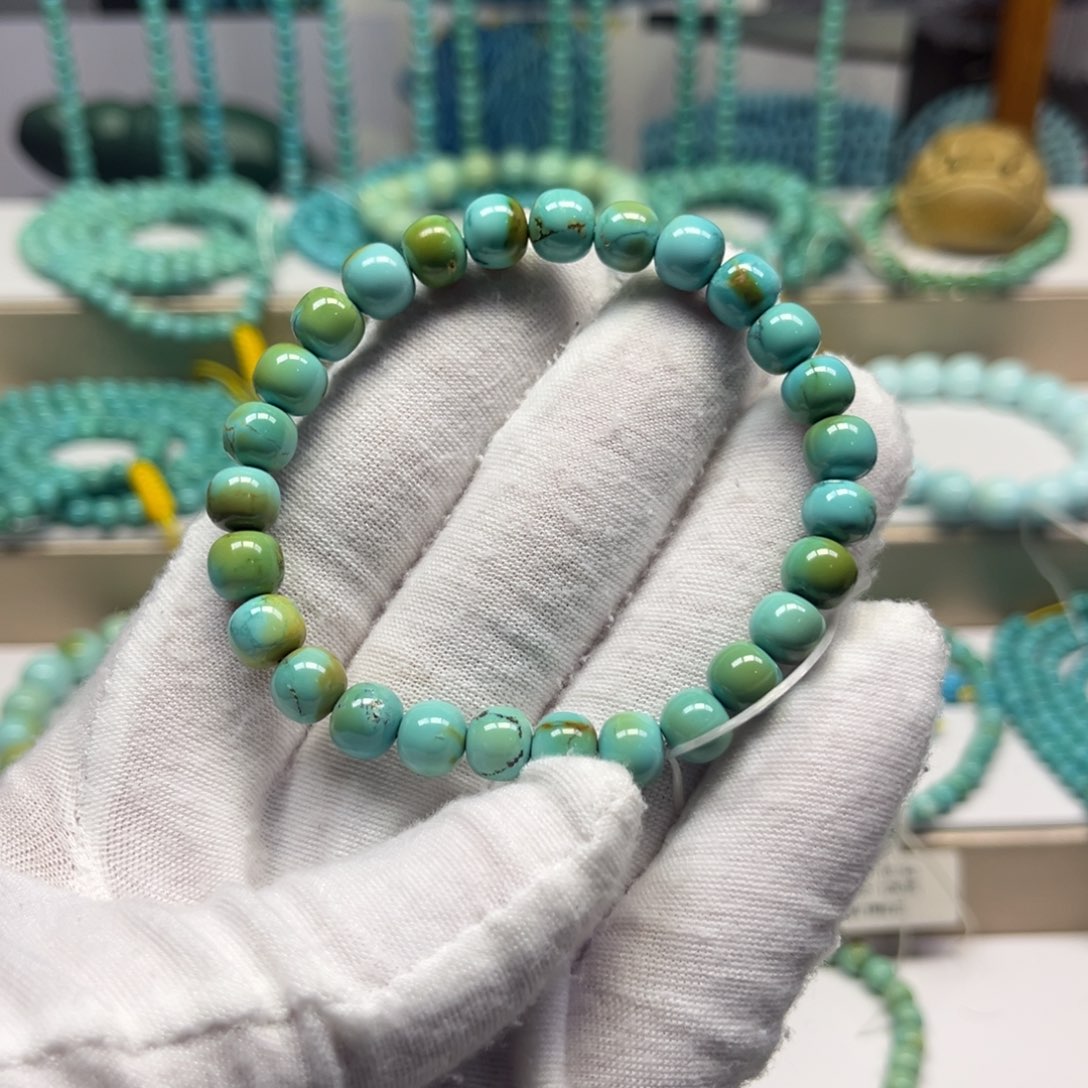 绿松石未镶嵌手链