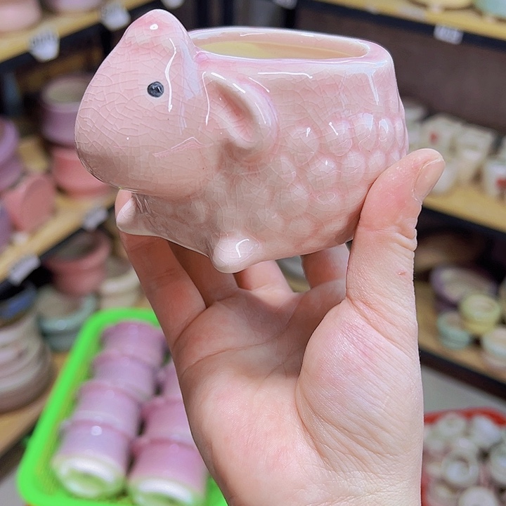 陶瓷花盆当场凑满12包邮