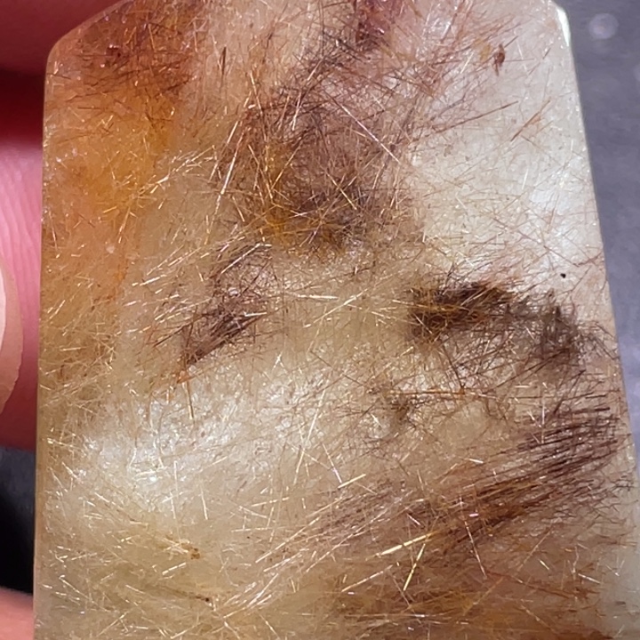 夜***人颈饰发晶未镶嵌钛