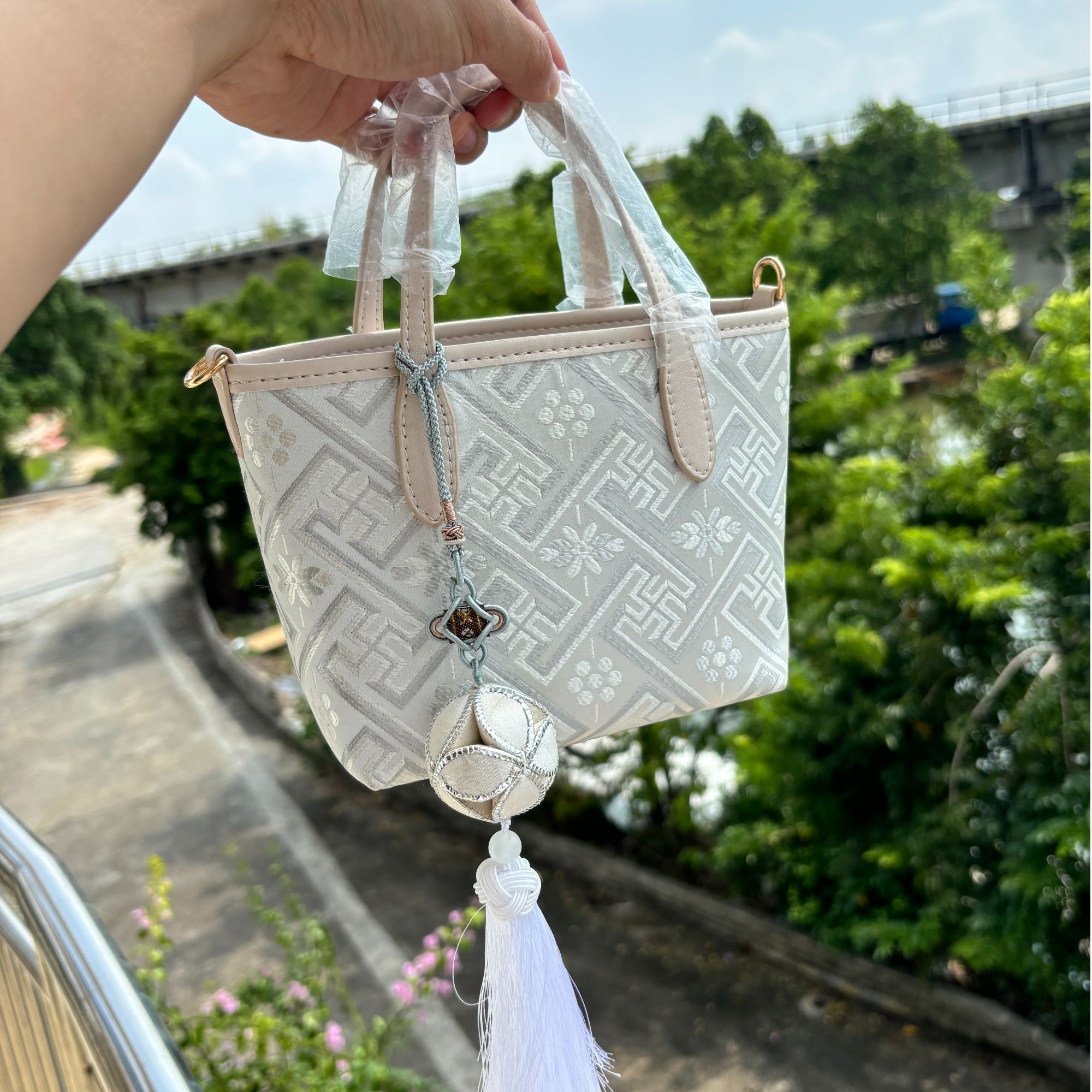 【广西壮锦】非遗壮锦包包单肩斜挎包轻奢百搭时尚中式Mini包包女款