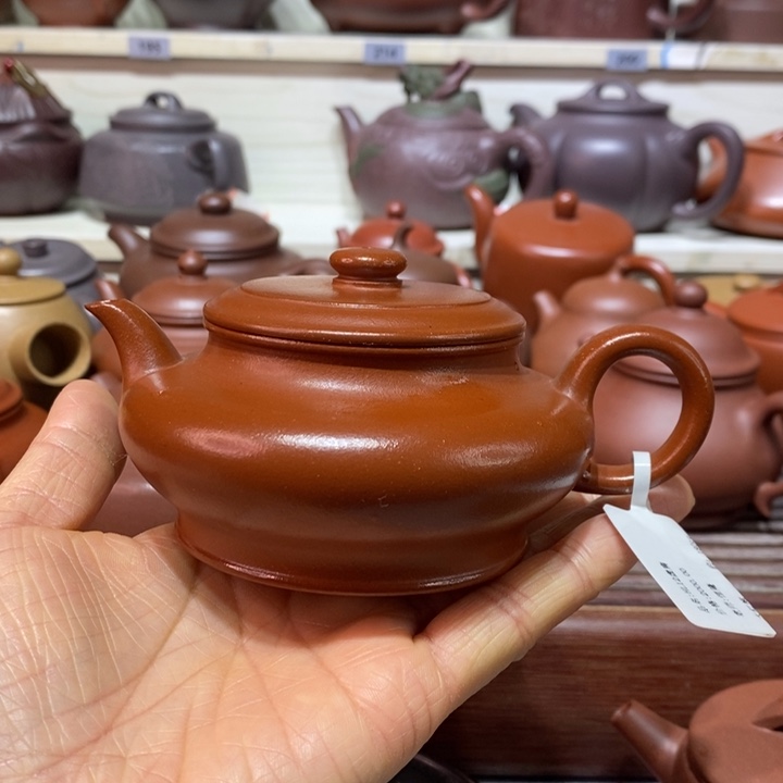 紫砂茶壶微瑕处理160cc