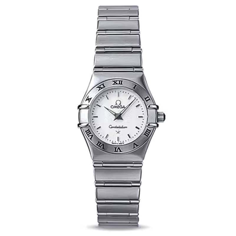 95新 Omega/欧米茄  星座/石英/22.5mm/女表/精钢名表/1562.30.00