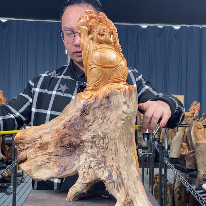 柏木（崖柏）随型摆件