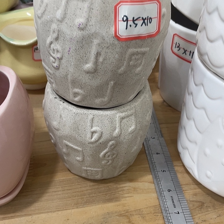 陶瓷花盆全场12包邮