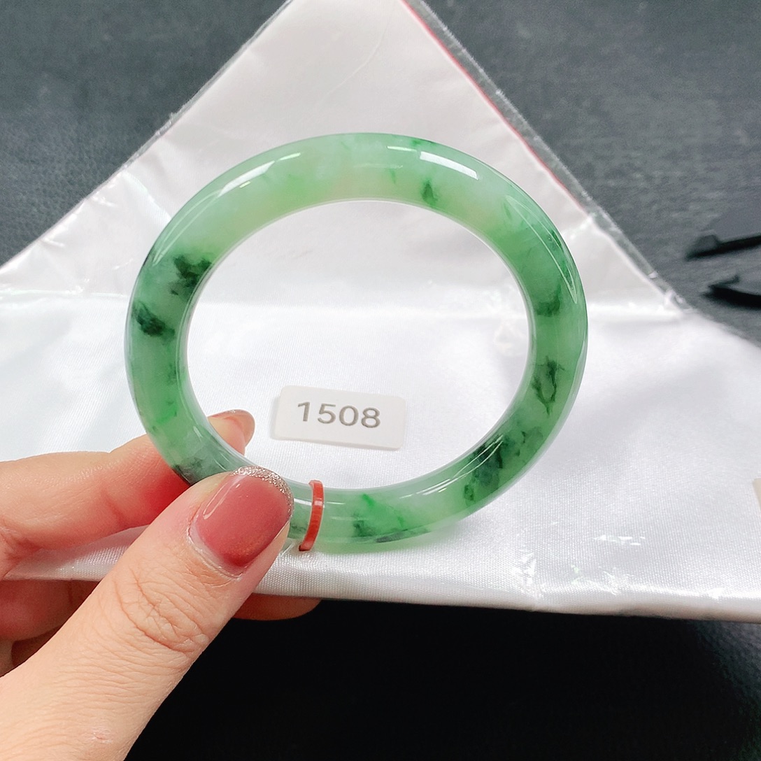 翡翠未镶嵌手镯（圆镯）03