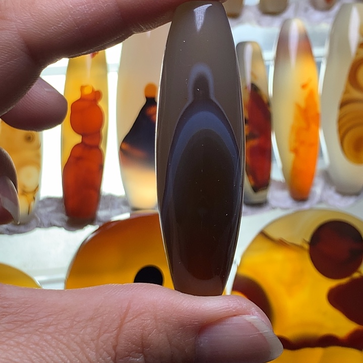 玛瑙/玉髓颈饰未镶嵌132