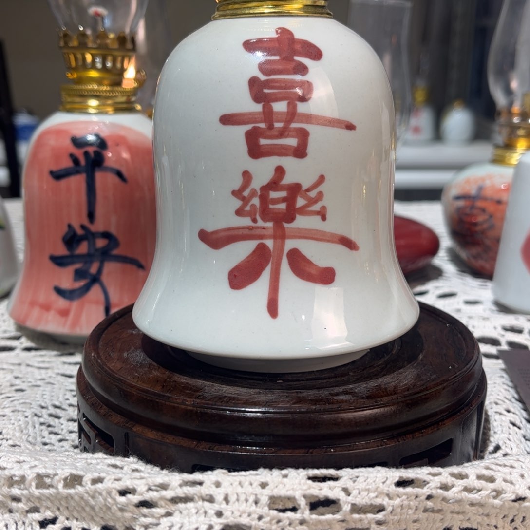 摆件景德镇陶瓷香薰灯