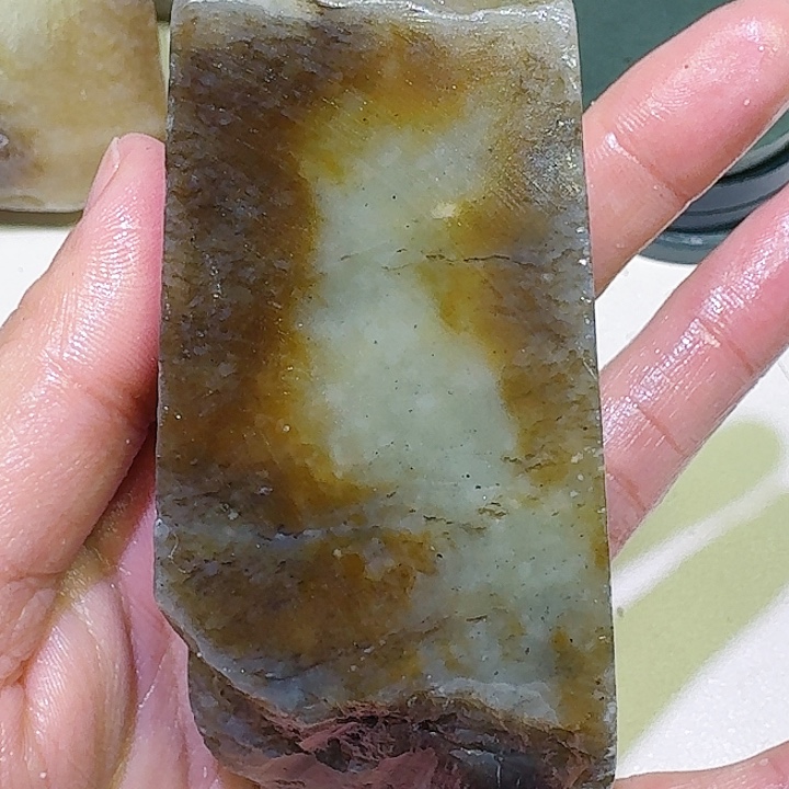 和田玉未镶嵌车挂