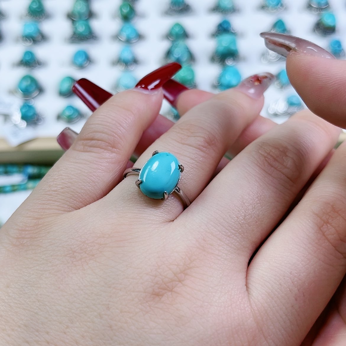 【闪购商品】绿松石珠宝奇石未镶嵌