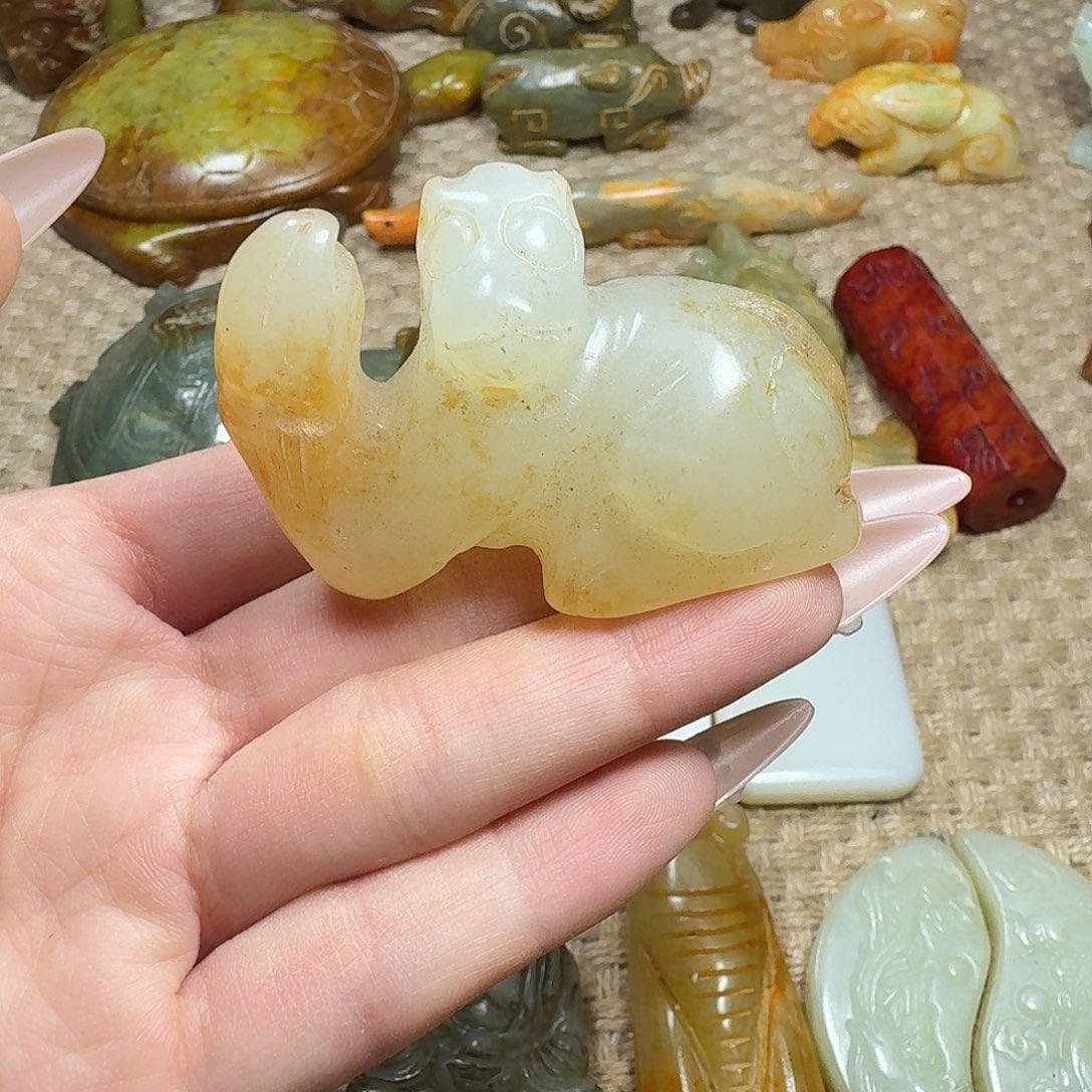 白玉菩提吊坠挂件