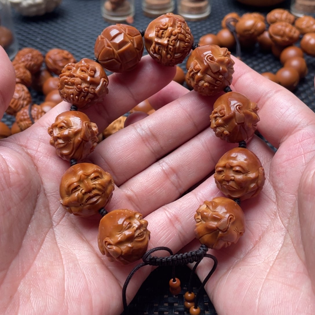 橄榄核手串/手链良*罗汉