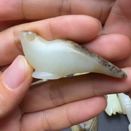 和田玉未镶嵌挂件隆****店