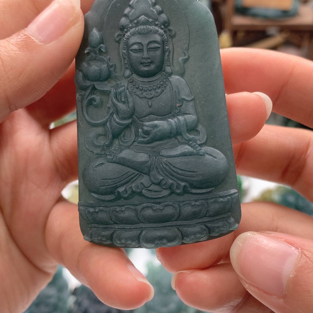 定制翡翠未镶嵌毛货不退不换