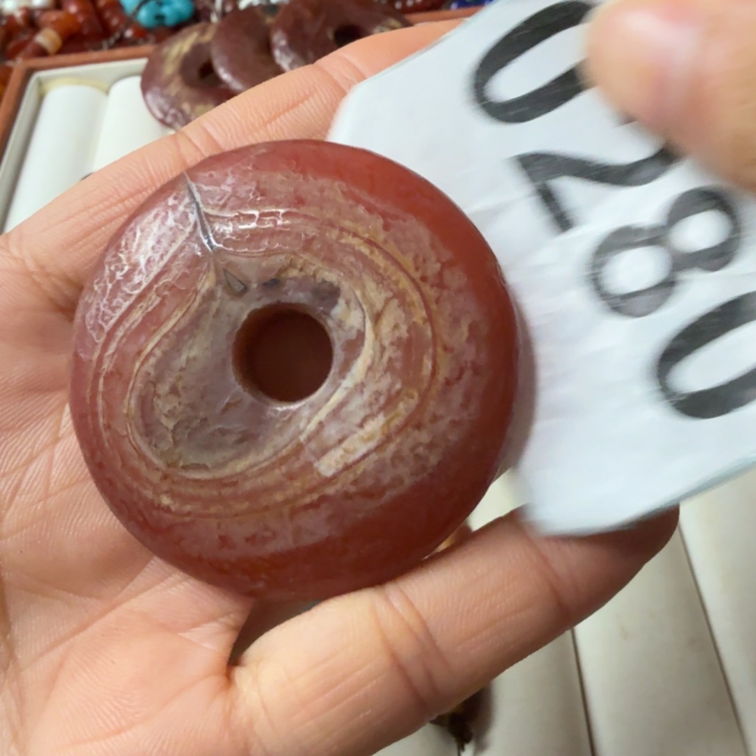 用***9玛瑙/玉髓未镶嵌手链