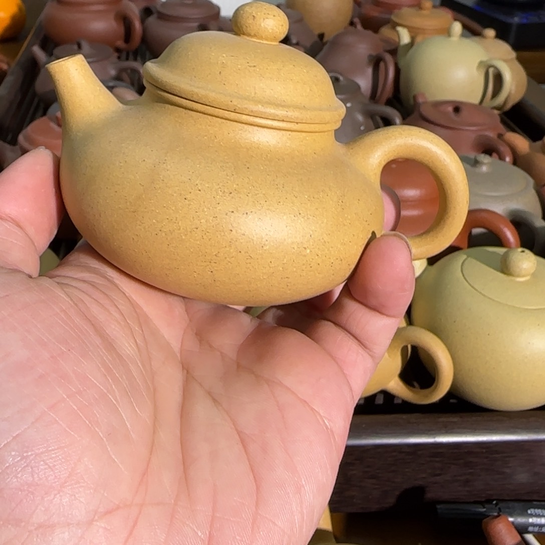 紫砂茶壶容天封釉