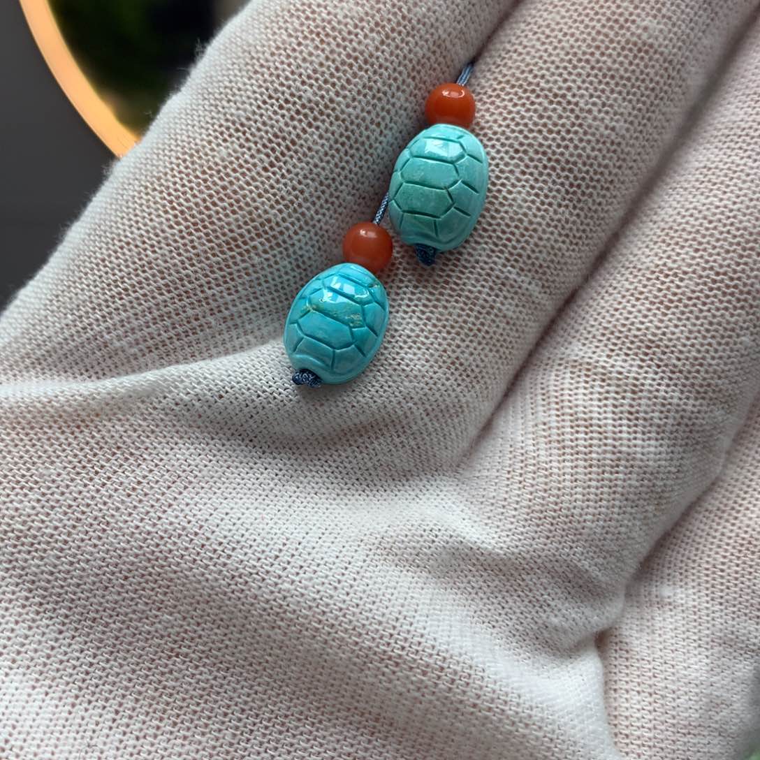 绿松石挂件未镶嵌