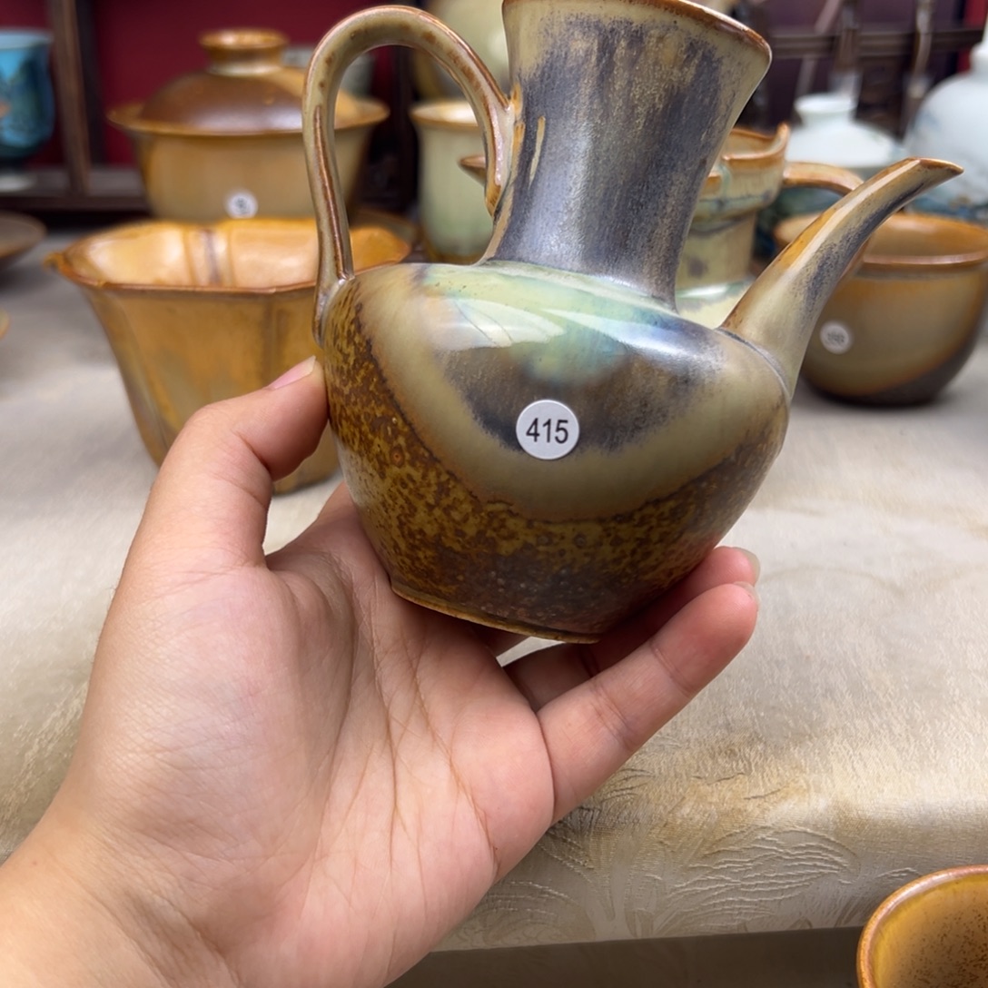 杯纯手工柴烧主人杯