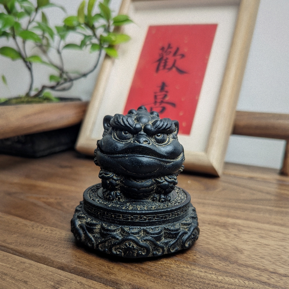 仿古中国风生金兽禅意国风案头桌面摆件茶室软装