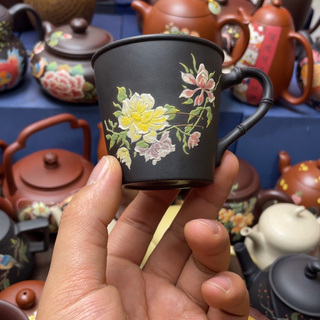 茶杯紫砂紫砂主人杯100cc