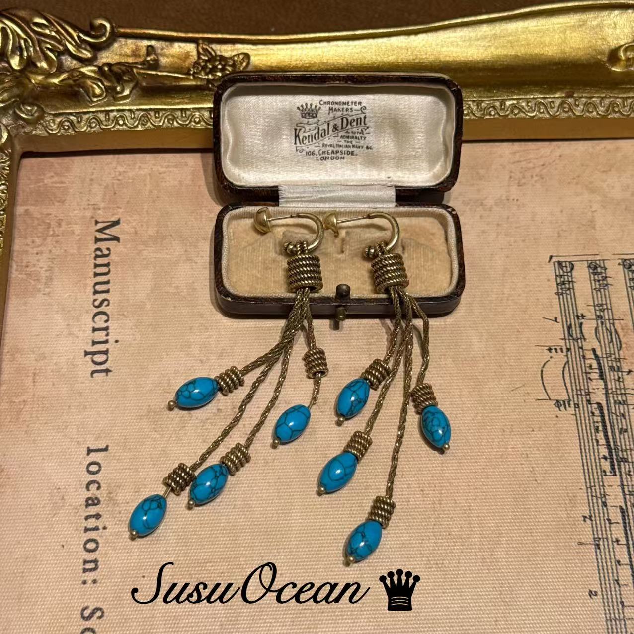 铜合金仿水晶耳饰 【1336】SusuOcean经典珍藏