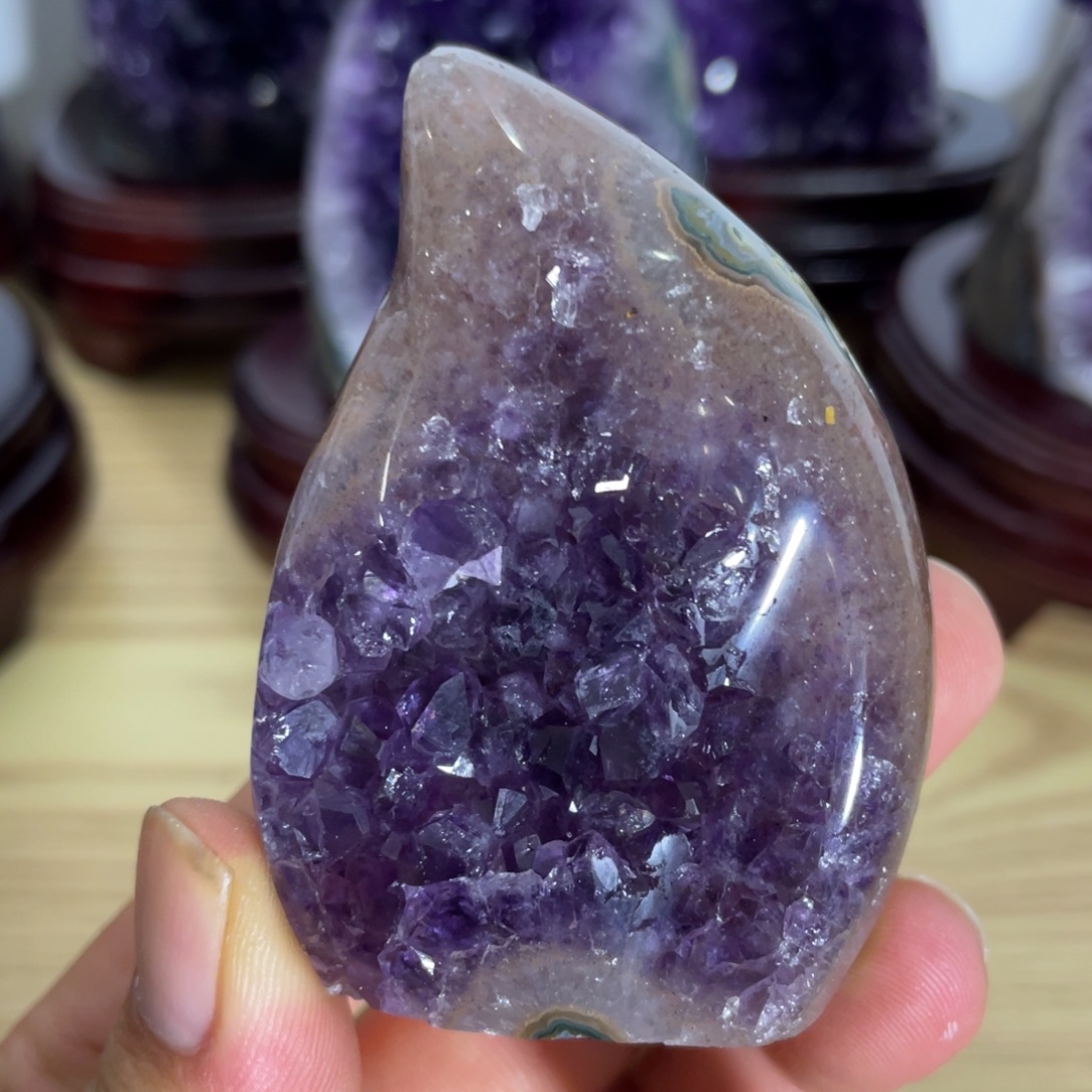 未镶嵌大型摆件（非配饰）紫晶
