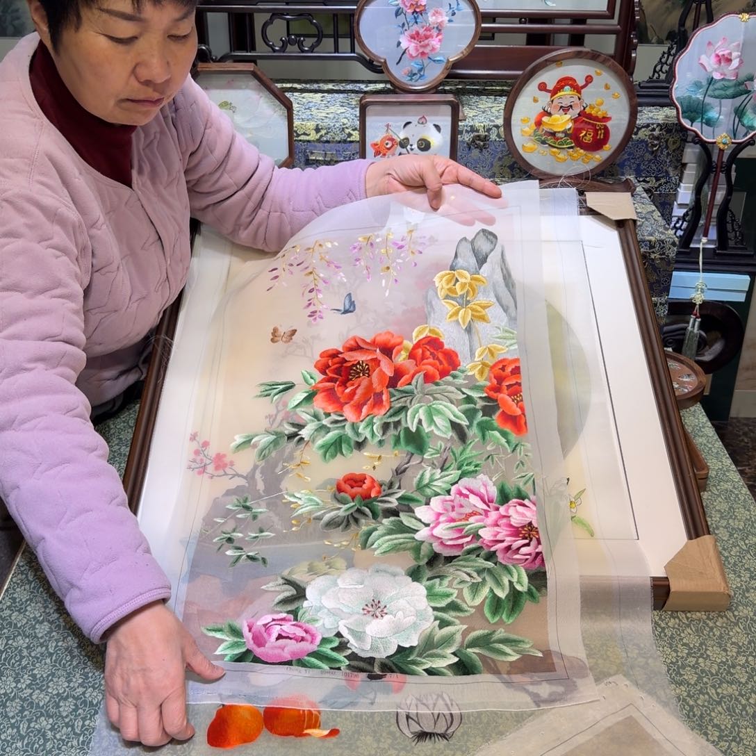 刺绣手工苏绣工艺