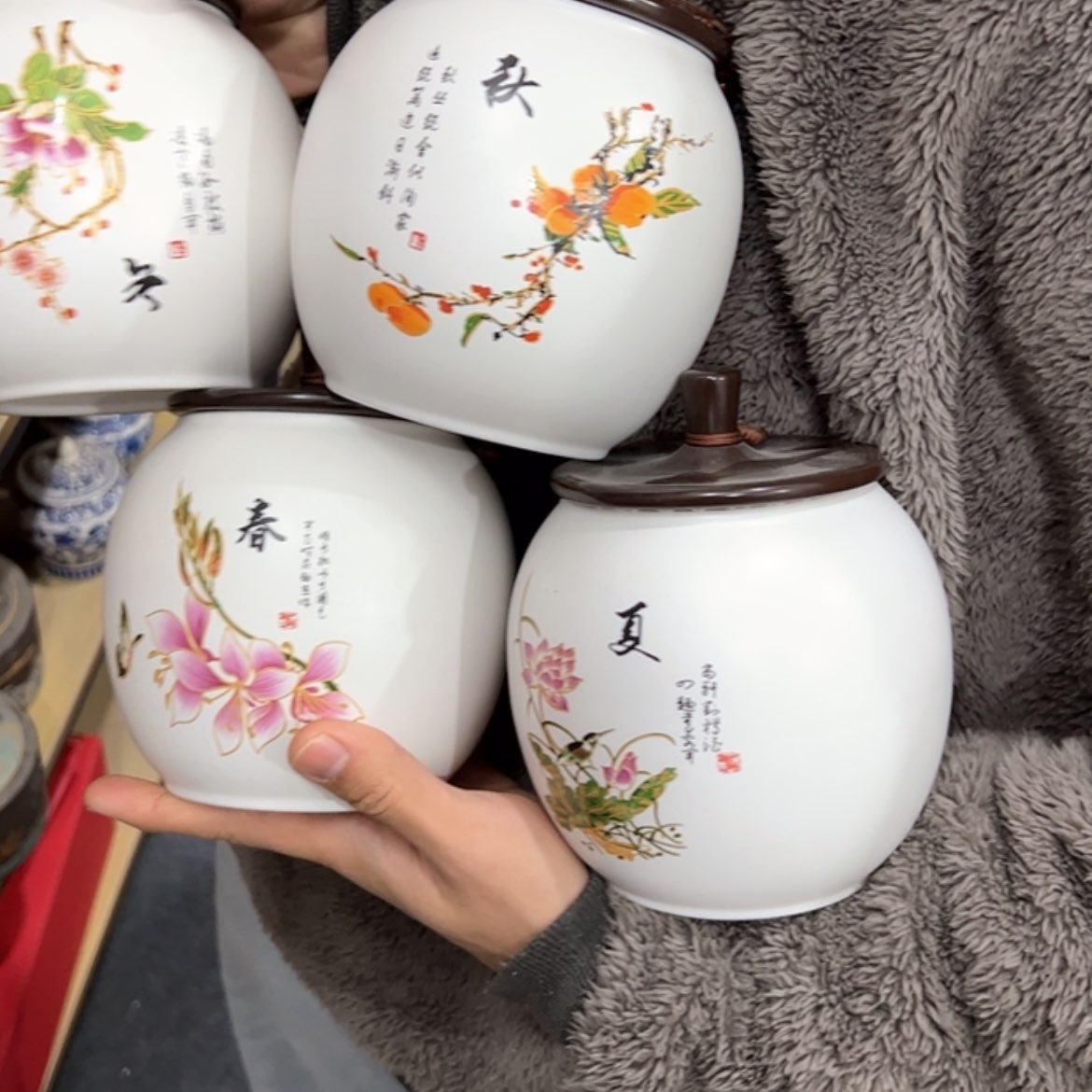 【闪购商品】茶叶罐陶瓷家用储物罐