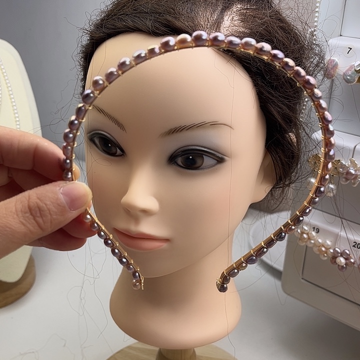 发箍未镶嵌淡水珍珠